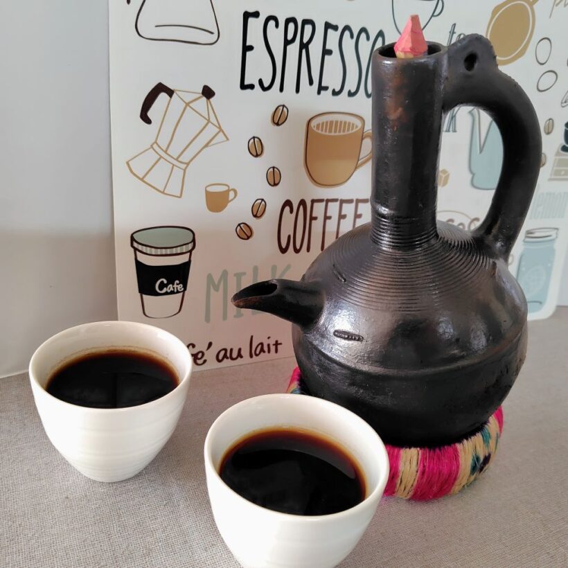 ジャバナとエチオピア式のコーヒー