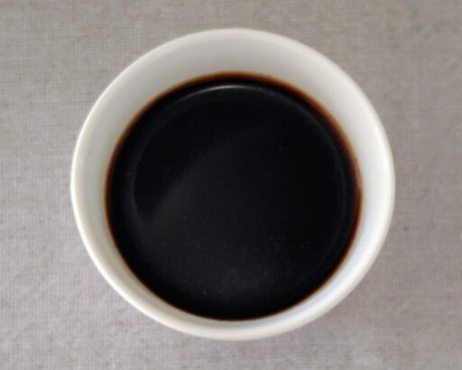 出来上がりのカップ