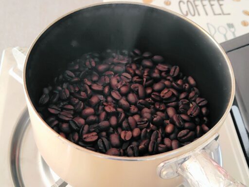 ２ハゼすぐの豆の様子