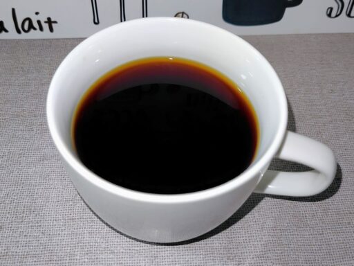 出来上がりのカップ