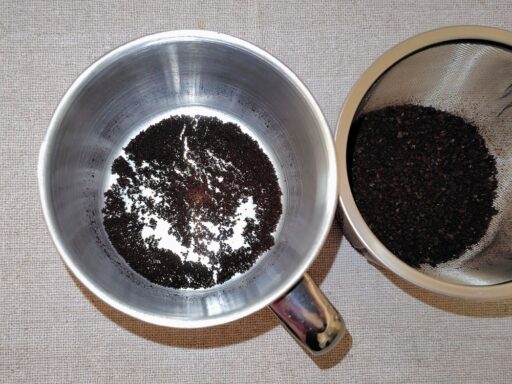 ふるい落とされた微粉