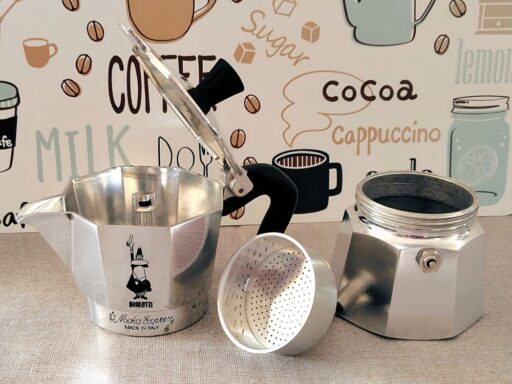 マキネッタを構成する3つのパーツ