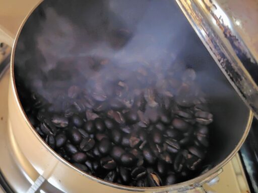 煎り込みをする