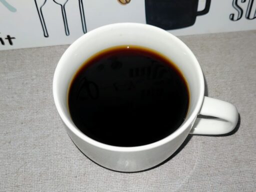 出来上がりのカップ