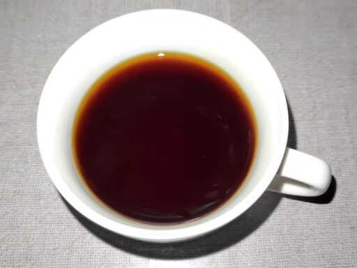 出来上がりのカップ