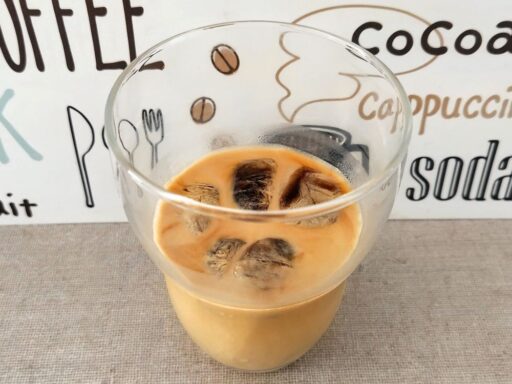 氷が溶けると味はさらに濃厚に