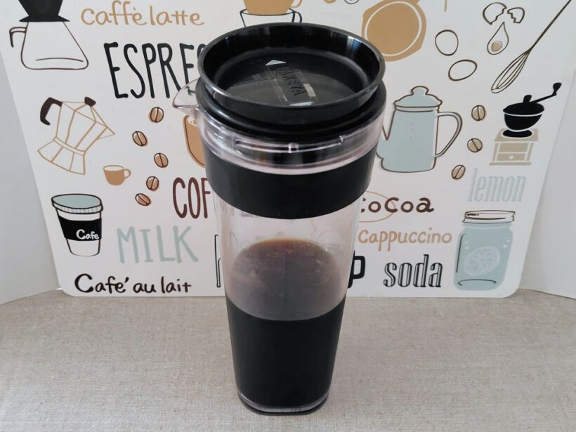 時間が経ったらコーヒーパックを取り出して完成